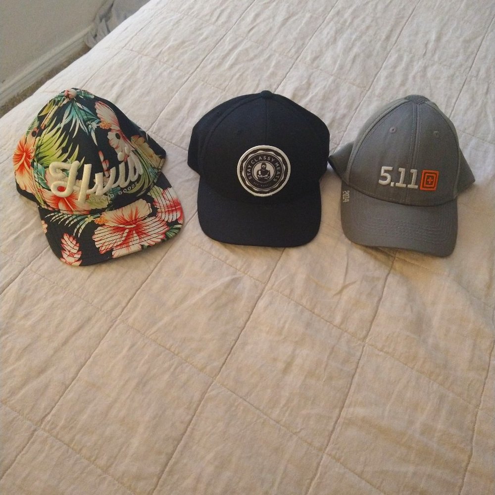 Set of 3 mens hats